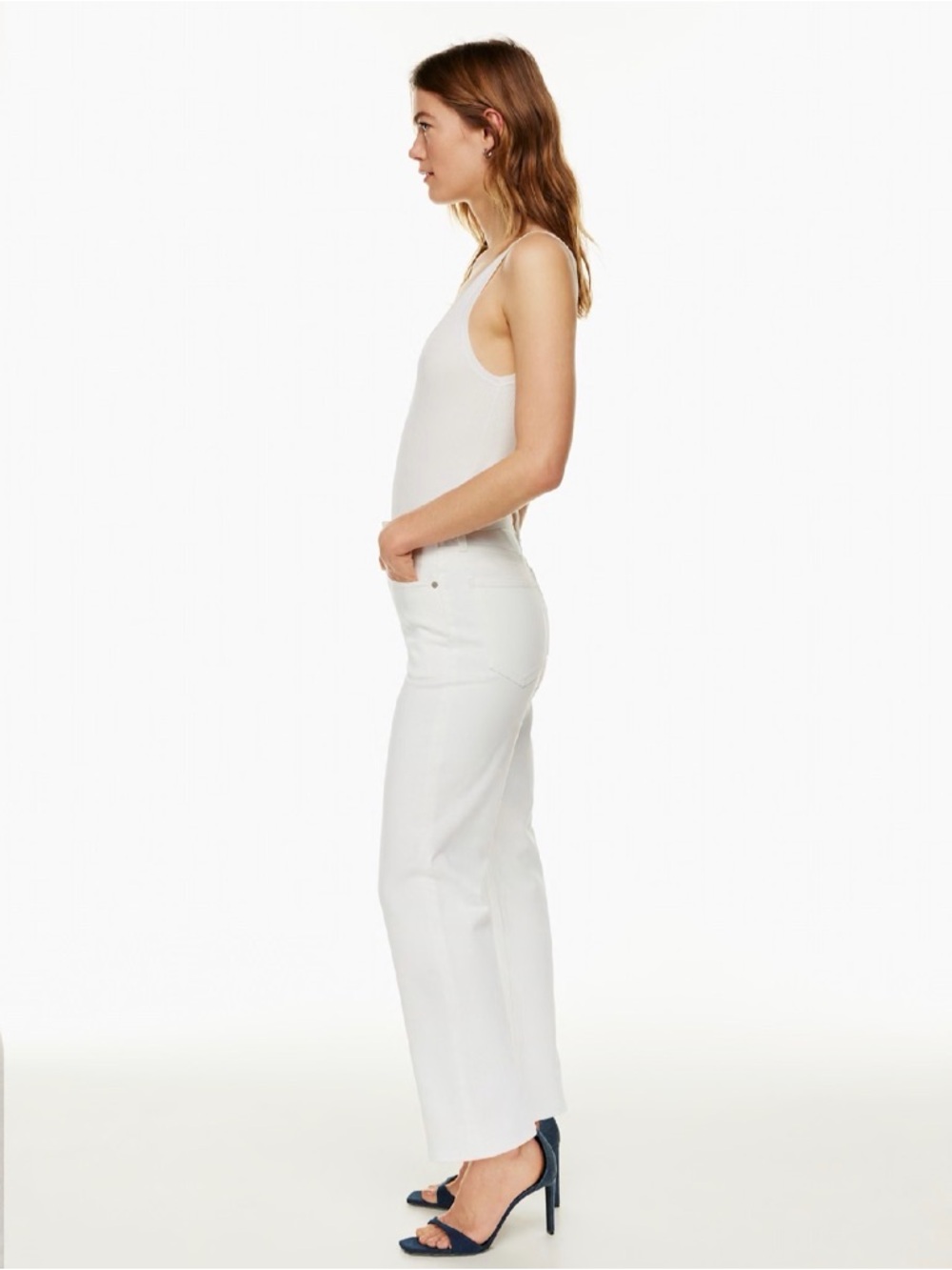 Aritiza Denim Forum - The Arlo Hi-Rise Straight Jean High-rise straight jeans - Picture 3 of 16